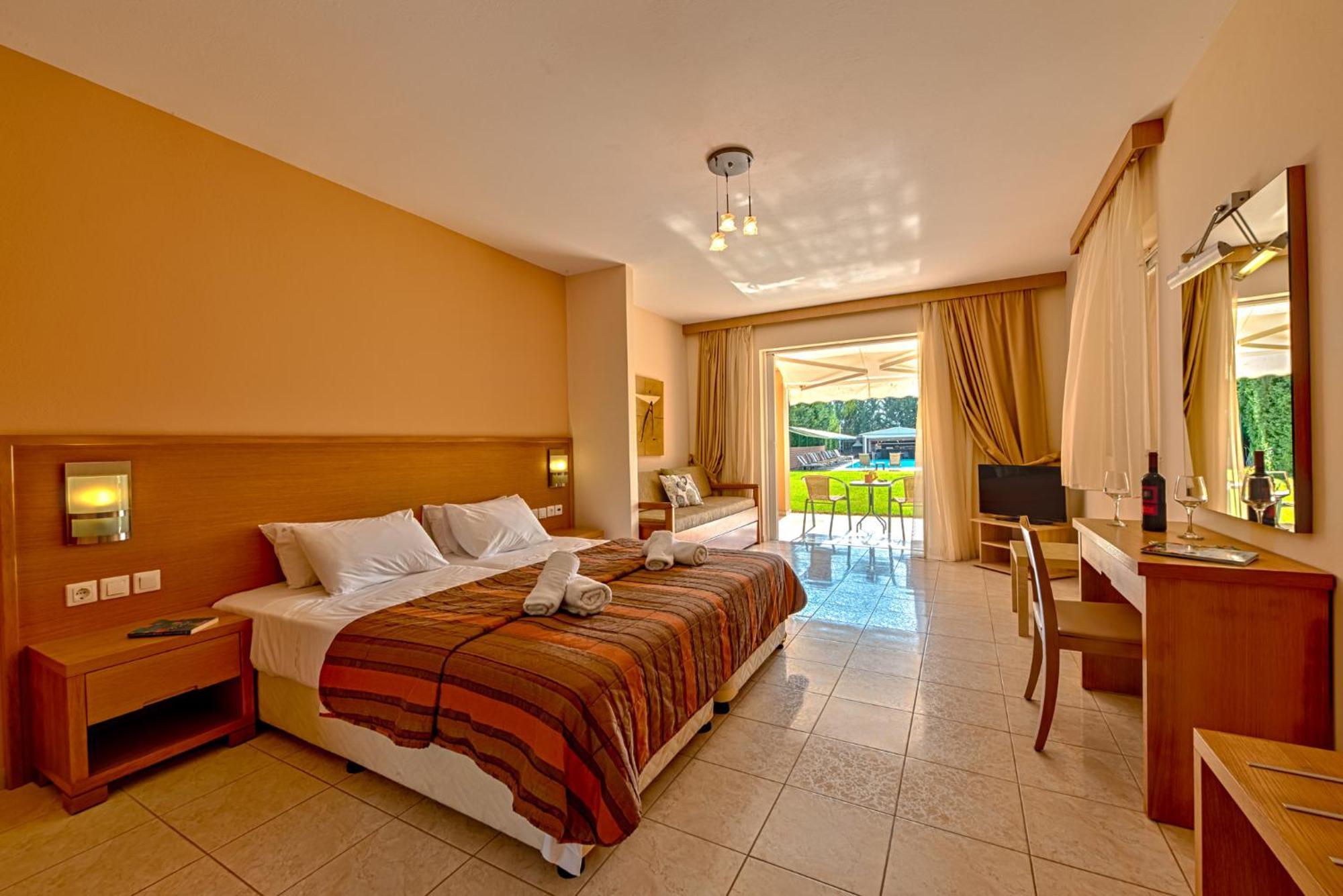 Anilio Plaza Apart otel Zaharo Oda fotoğraf