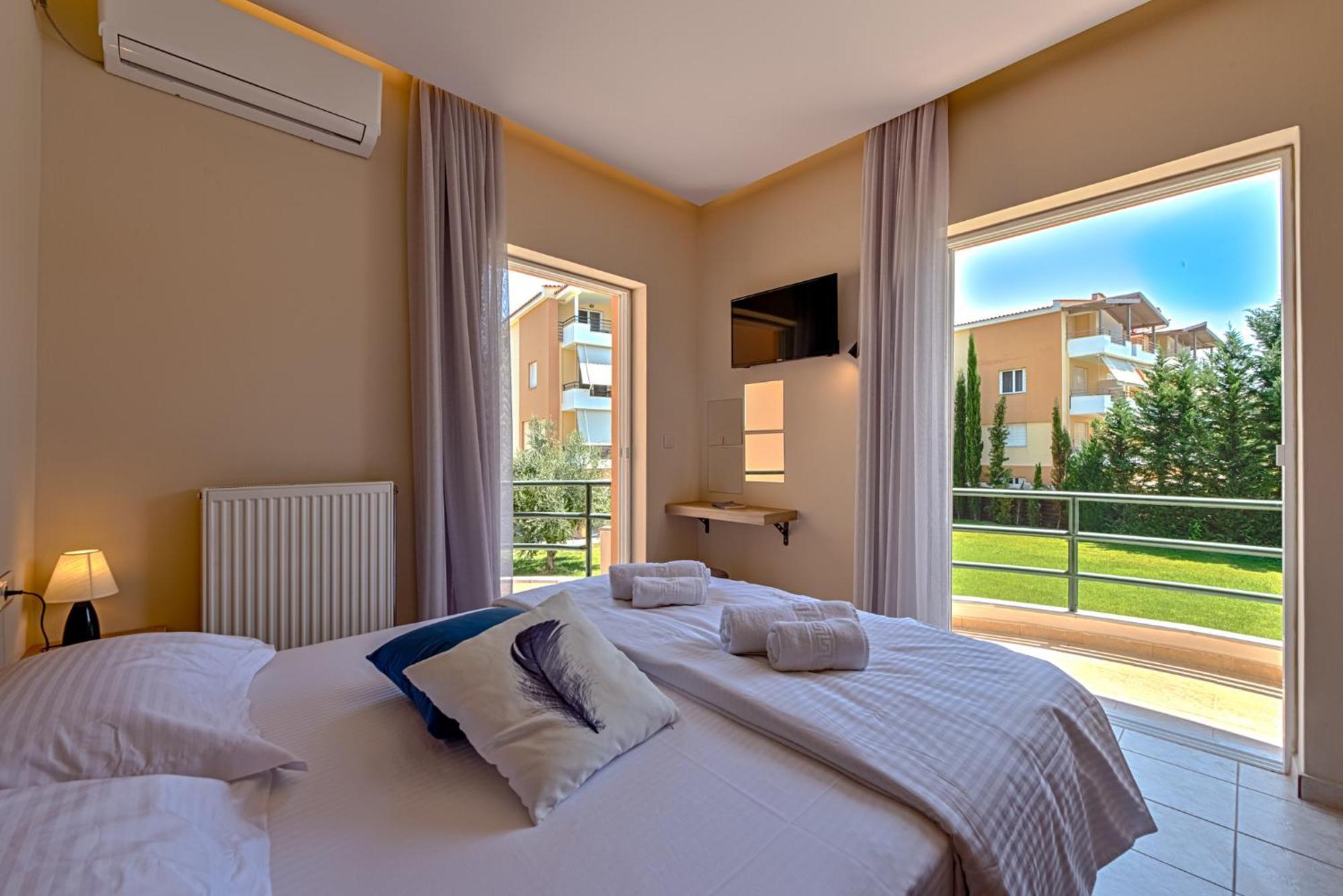 Anilio Plaza Apart otel Zaharo Oda fotoğraf