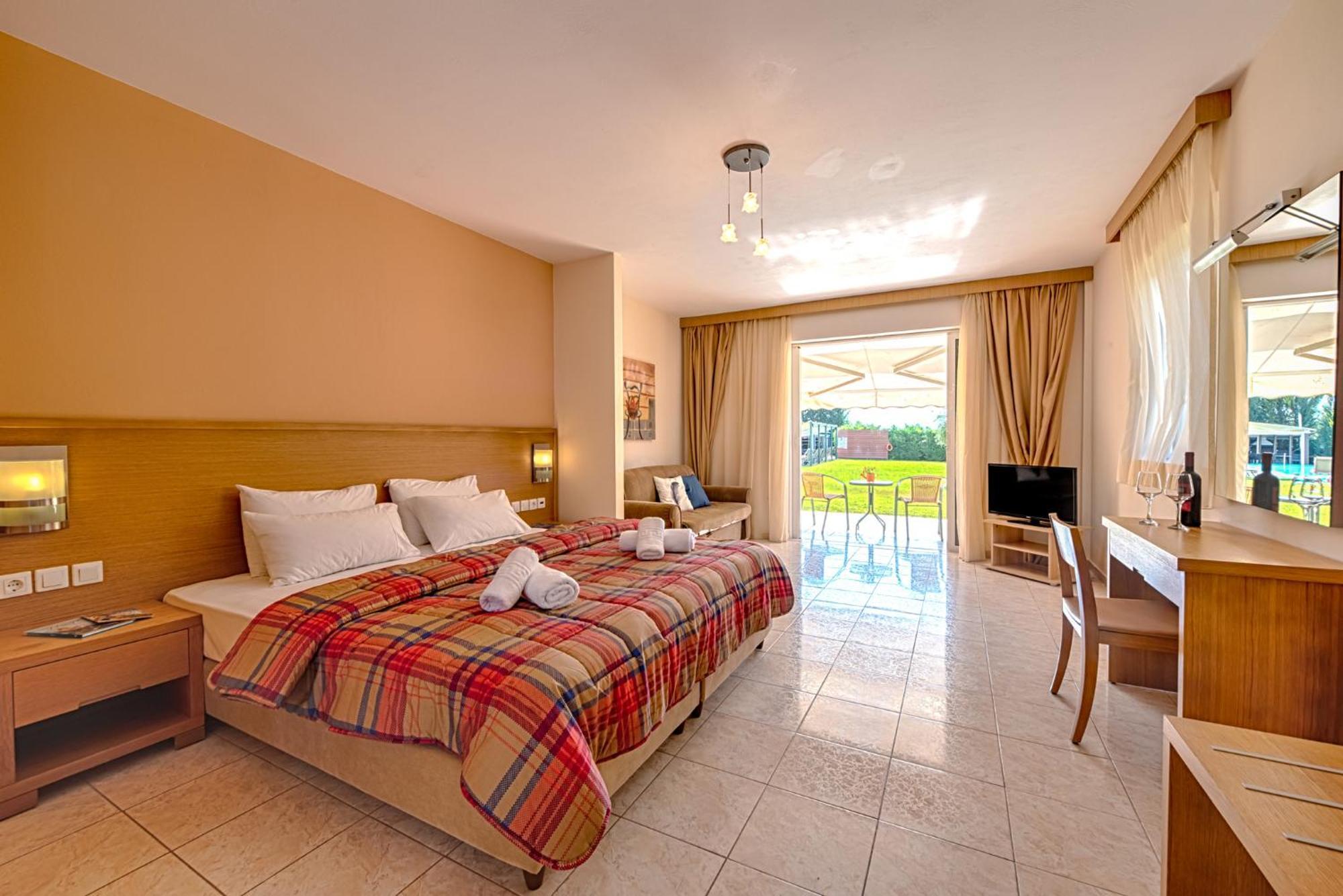 Anilio Plaza Apart otel Zaharo Oda fotoğraf